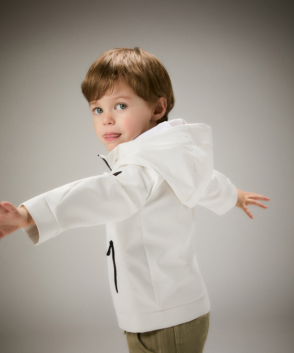 Windproof jacket with black zip - Peuterey