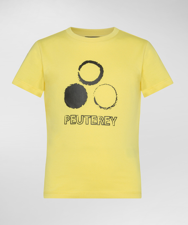 T-shirt with printed logo on the front - Peuterey