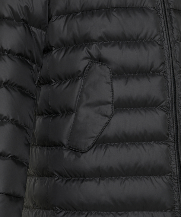 Long, warm down jacket with fur - Peuterey