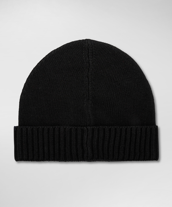Wool/cashmere blend knitted hat - Peuterey