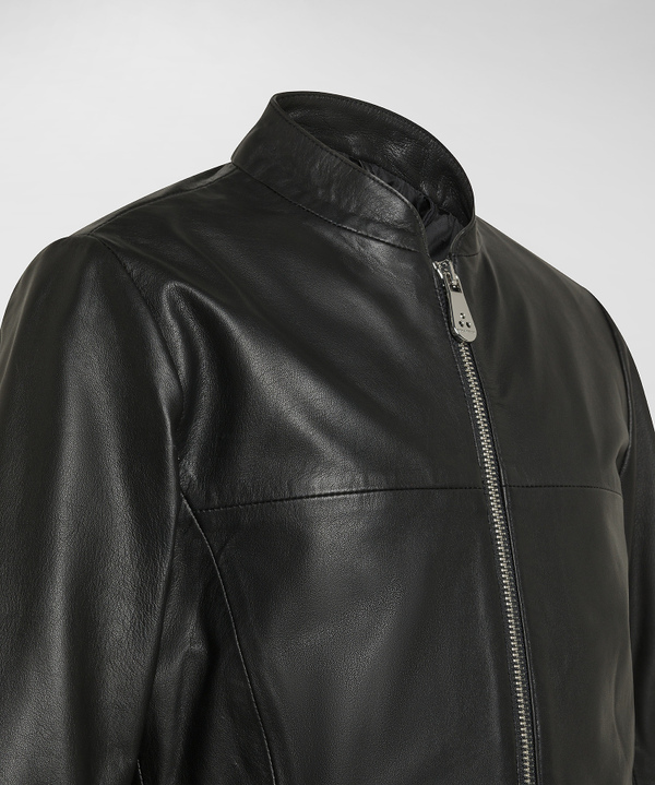 Leather biker jacket - Peuterey