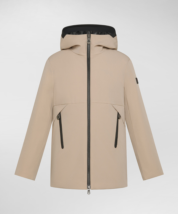 Smooth thermoplume trench coat for boy beige Peuterey