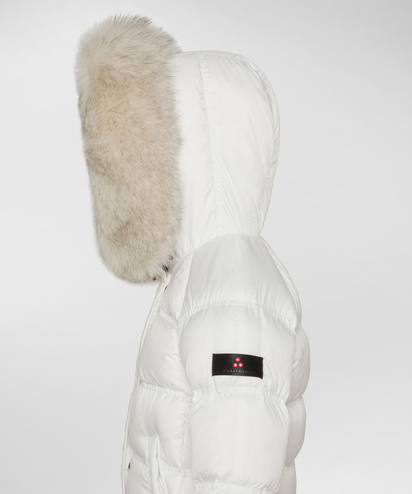 Down Jacket With Fur - Peuterey