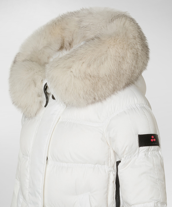 Down Jacket With Fur - Peuterey