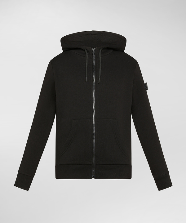 Zipped Sweatshirt With Hood - Peuterey