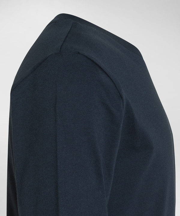 Long-Sleeved Cotton T-Shirt - Peuterey