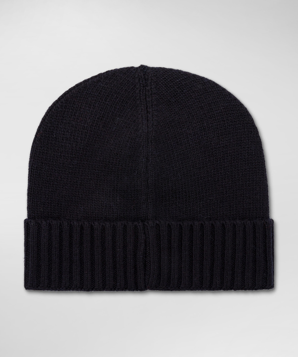 Wool Blend Knitted Hat - Peuterey