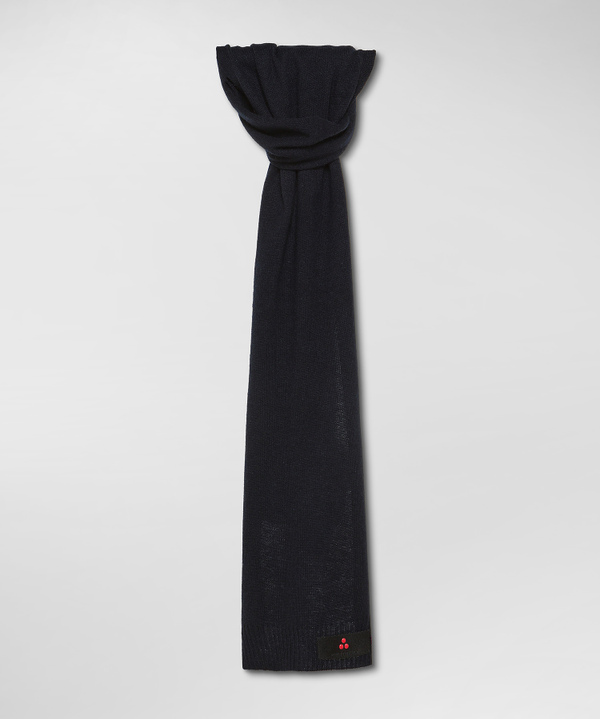 Mixed Wool Knitted Scarf - Peuterey