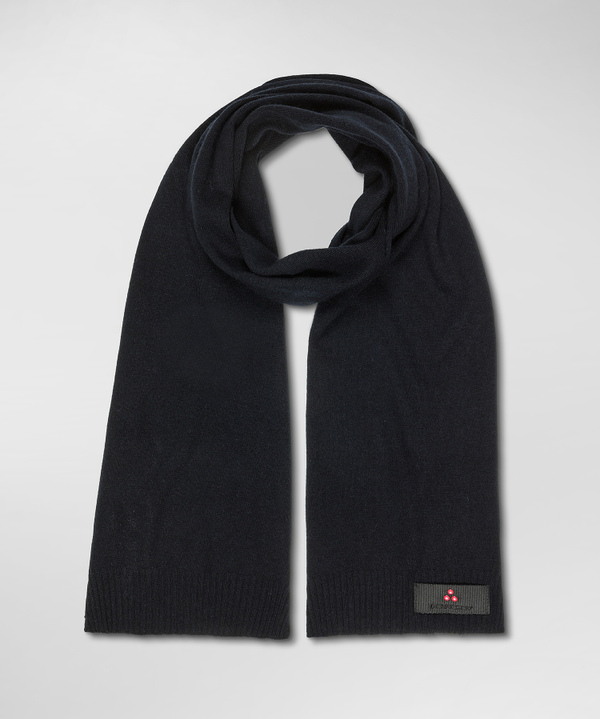 Mixed Wool Knitted Scarf - Peuterey