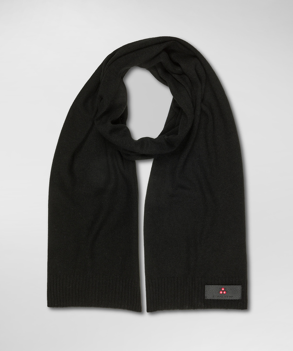 Mixed Wool Knitted Scarf - Peuterey
