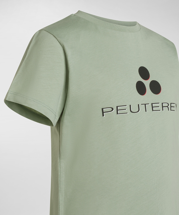 T-shirt with rubber shaded lettering - Peuterey