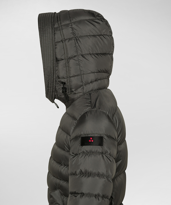 Daunenjacke mit großer Fellkapuze - Peuterey