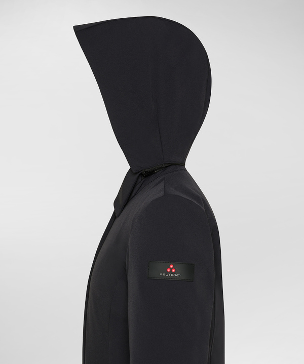 Smooth bi-stretch down jacket with collar - Peuterey