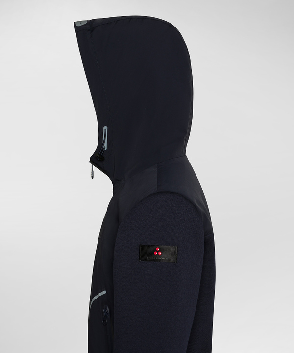 Giacca hybrid in scuba e nylon - Peuterey