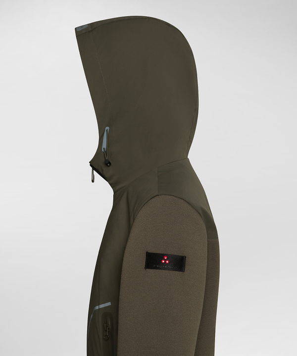 Giacca hybrid in scuba e nylon - Peuterey
