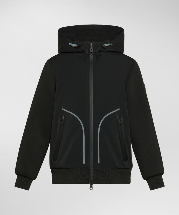 Giacca hybrid in scuba e nylon - Peuterey