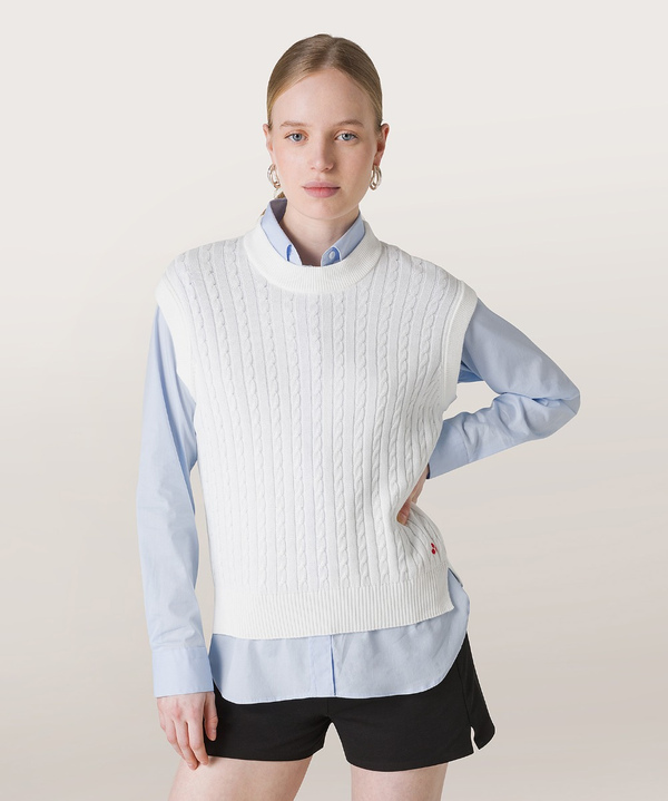 Smanicato in tricot 100% cotone - Peuterey