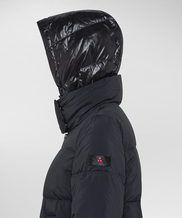 Puffer jacket with contrasting hood - Peuterey