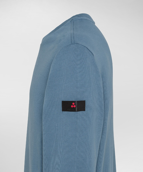 Cotton Crewneck Sweatshirt - Peuterey
