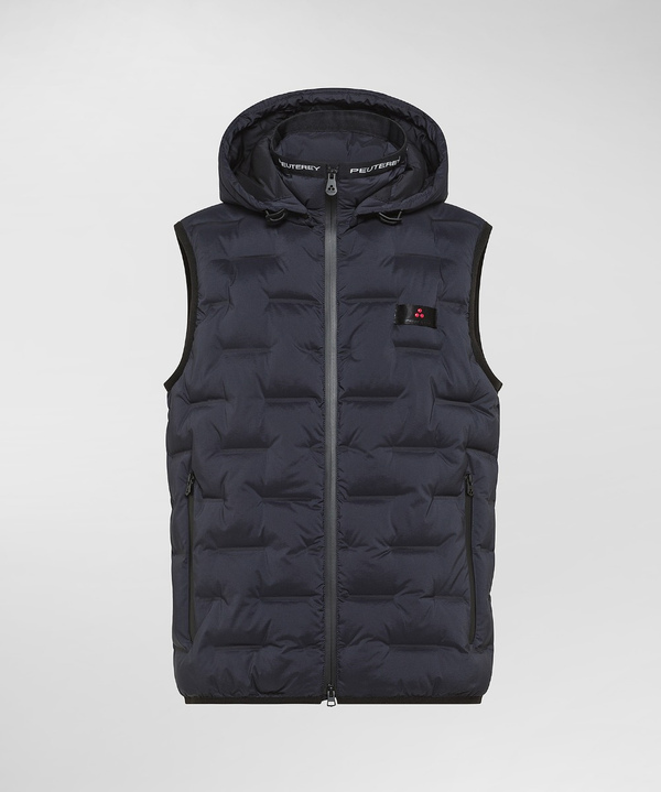 Lightweight vest with black edging - Peuterey