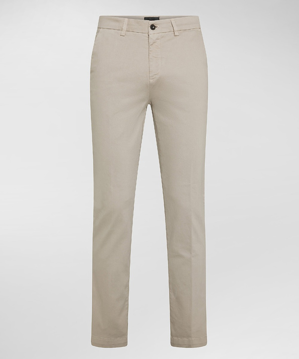 Polished gabardine trousers - Peuterey