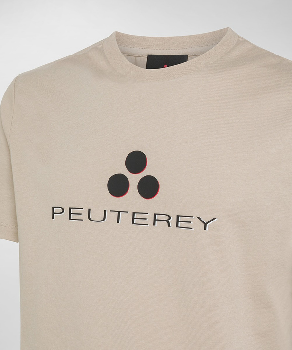 T-shirt logata di cotone - Peuterey