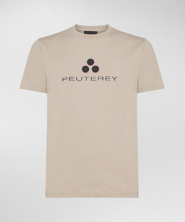 Logo-T-Shirt aus Baumwolle - Peuterey