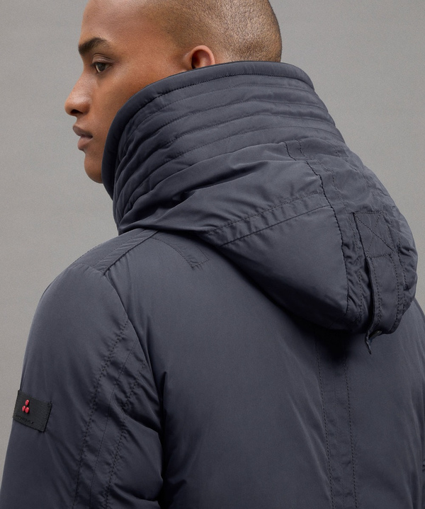 Parka In Microfibra Di Poliestere - Peuterey