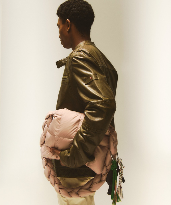 Soft leather biker jacket - Peuterey