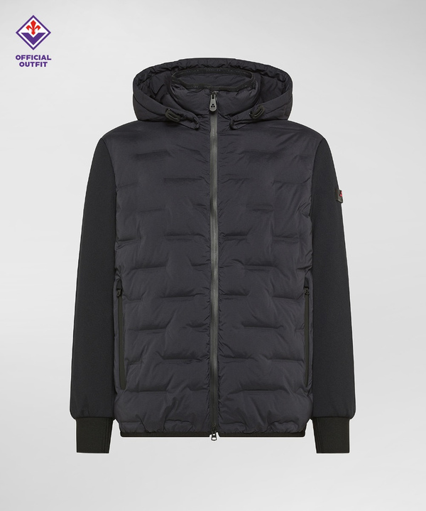 Double-material jacket with jacquard quilting - Peuterey