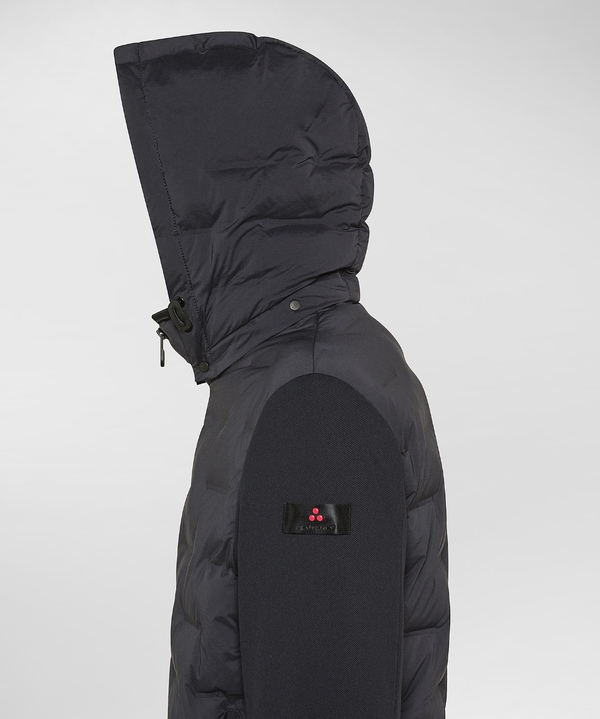 Double-material jacket with jacquard quilting - Peuterey