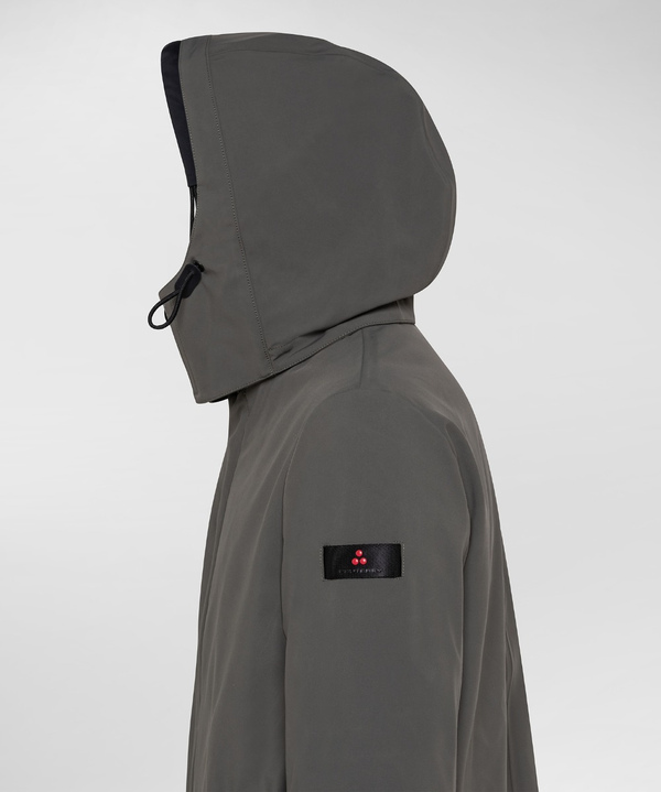 TRENCHCOAT AUS TECHNISCHEM GEWEBE REGENABWEISEND UND WINDDICHT - Peuterey