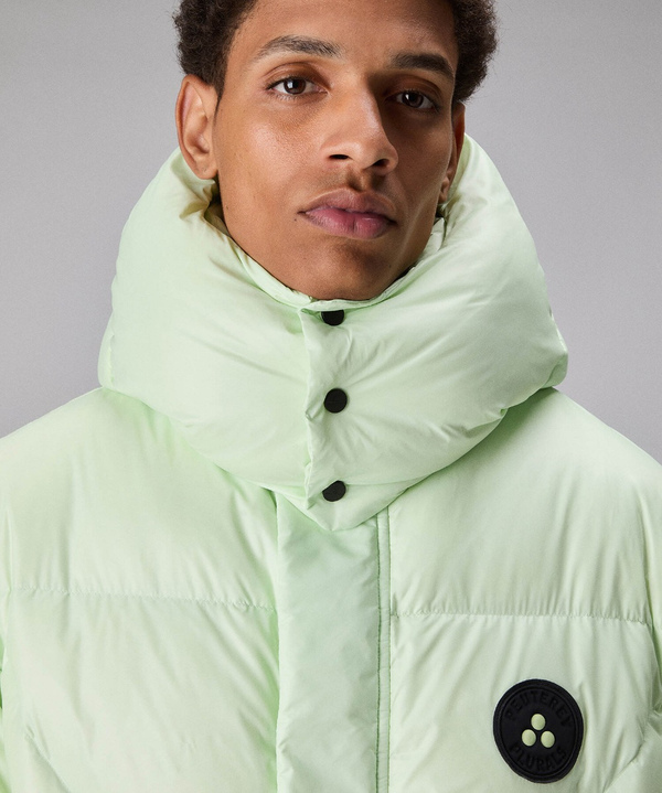 Puffer jacket lucido con cappuccio - Peuterey