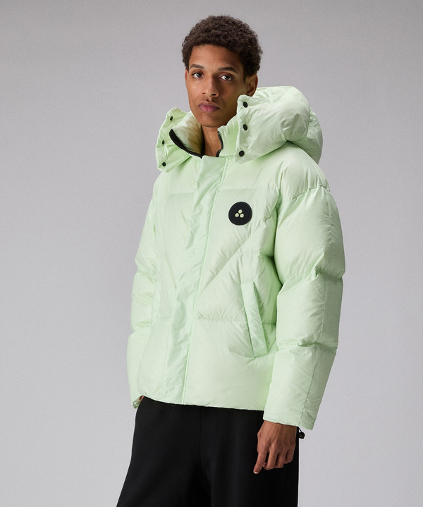 Puffer jacket lucido con cappuccio - Peuterey