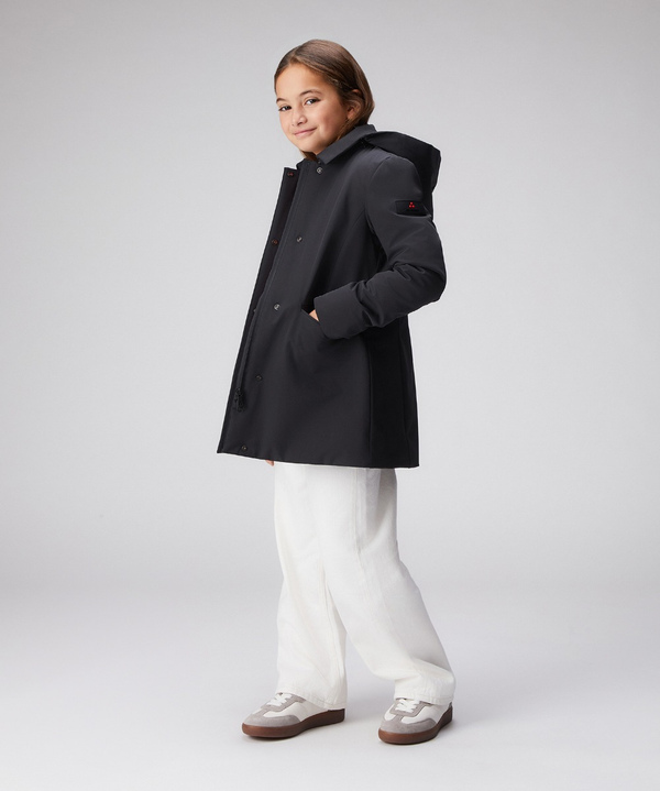 Smooth bi-stretch down jacket with collar - Peuterey