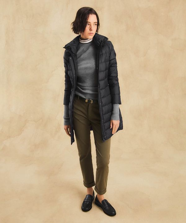 tara lightweight down jacket with hood