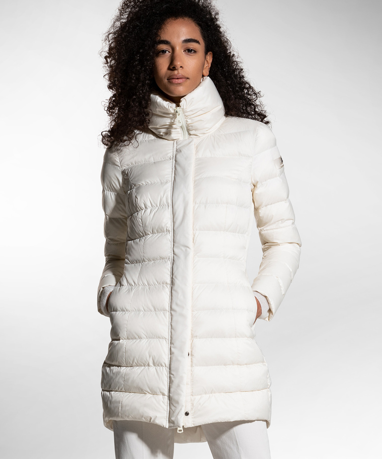Down jacket with high collar - Women's water repellent jackets | Peuterey
