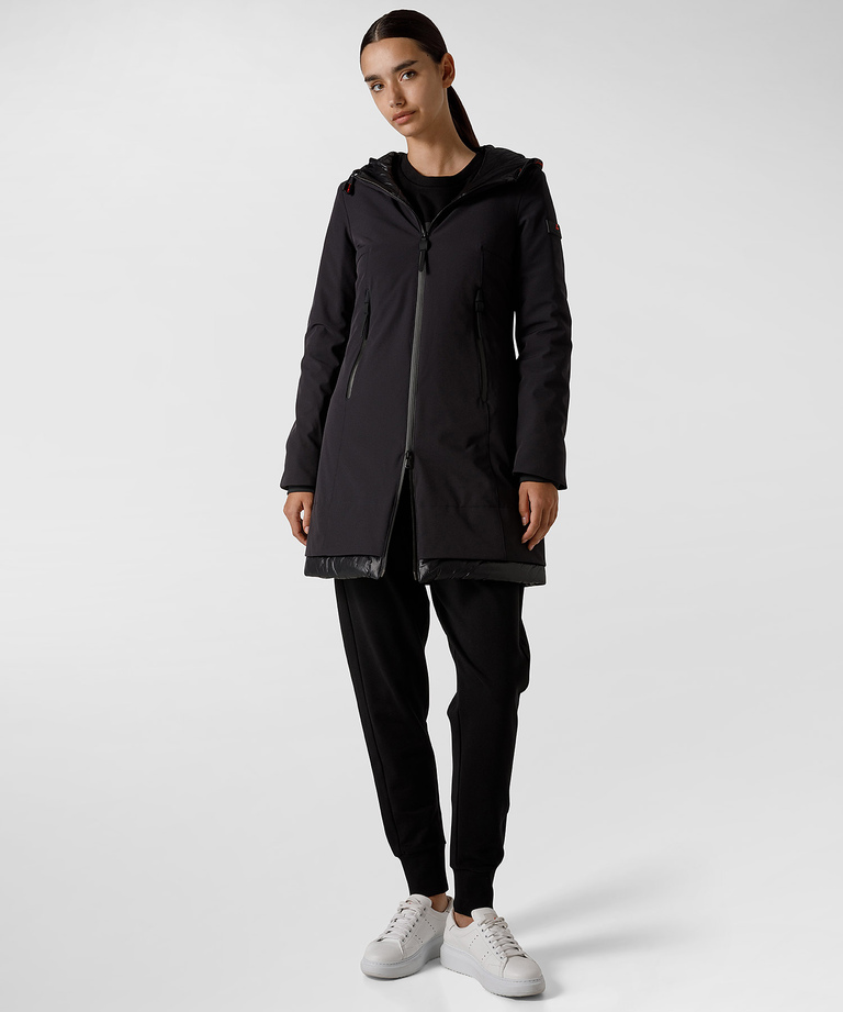 Slim fit Parka in ripstop fabric - Lightweight clothing for women | Peuterey