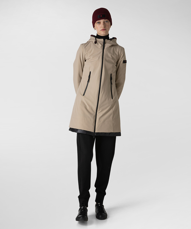 Slim fit Parka in ripstop fabric - Timeless and iconic jackets for women | Peuterey