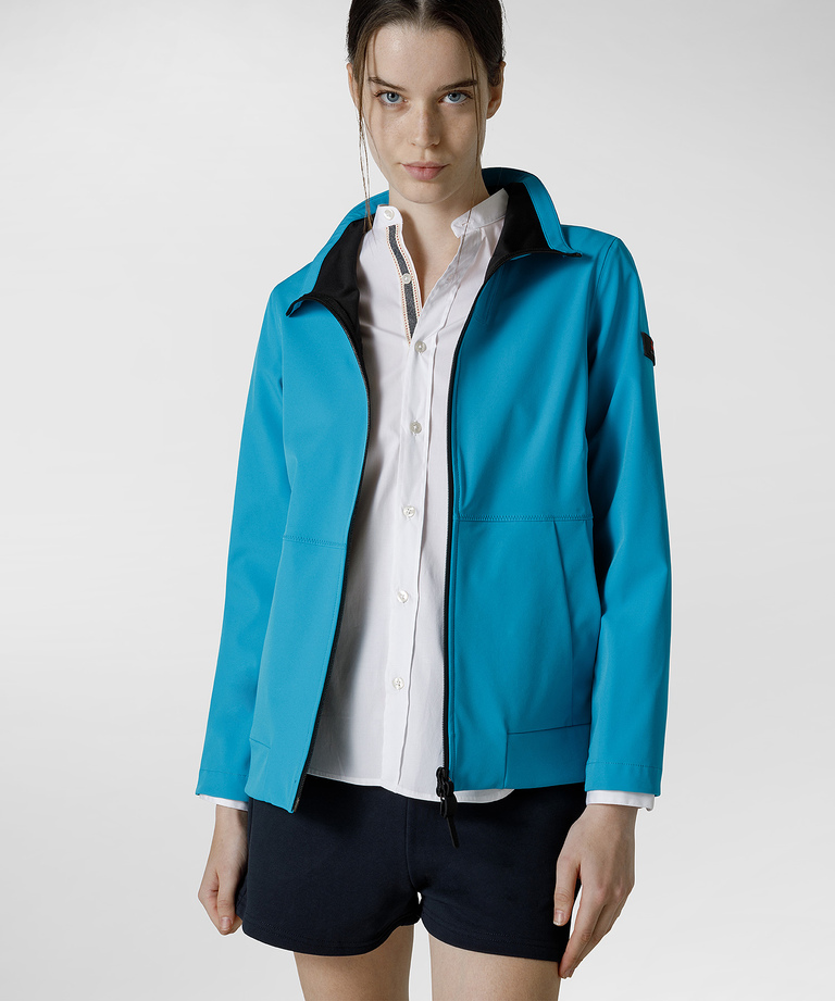 Smooth stretch, warm bomber jacket - Lightweight Jackets | Peuterey