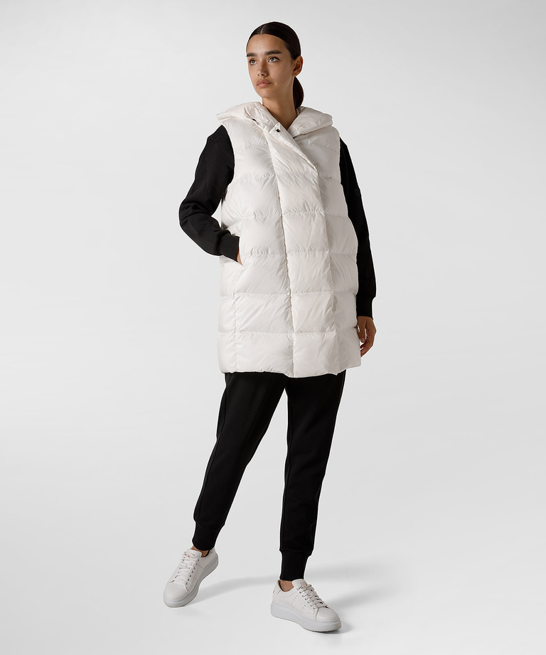 Down gilet in GRS-certified fabric - Women's Lightweight Jackets | Peuterey