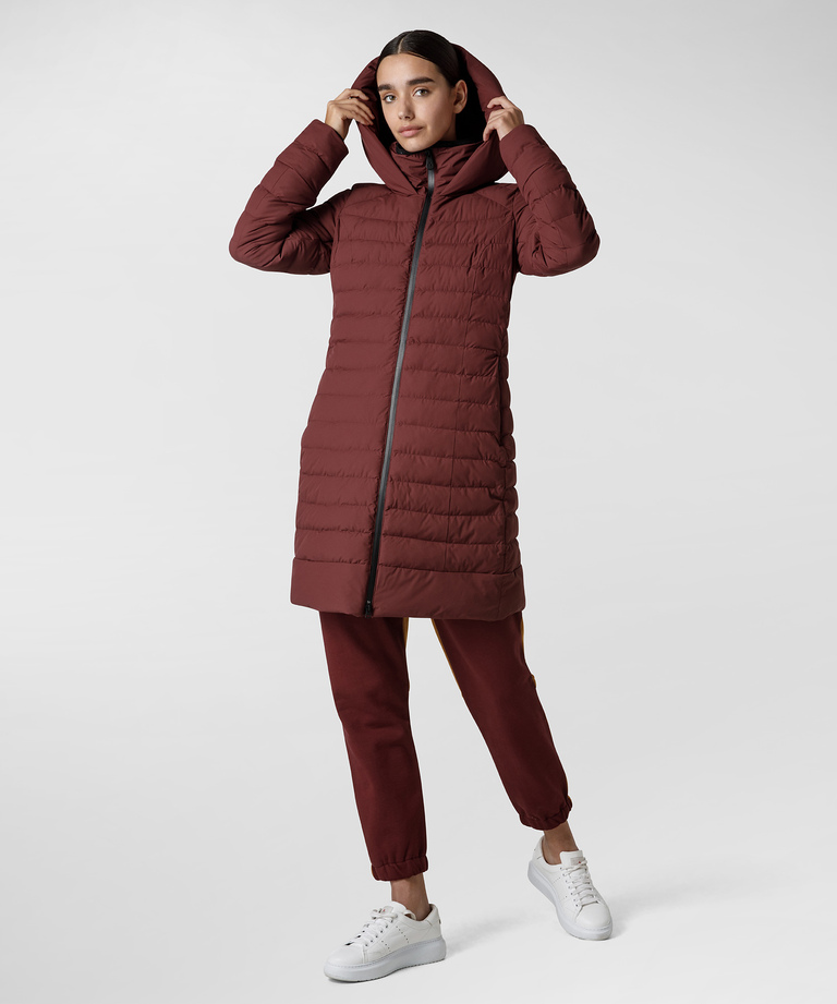 Comfortable down jacket in bi-stretch fabric - Everyday apparel - Women's clothing | Peuterey