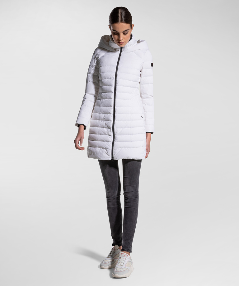 Comfortable down jacket in bi-stretch fabric - Preview Women  Autumn-Winter 2022 | Peuterey