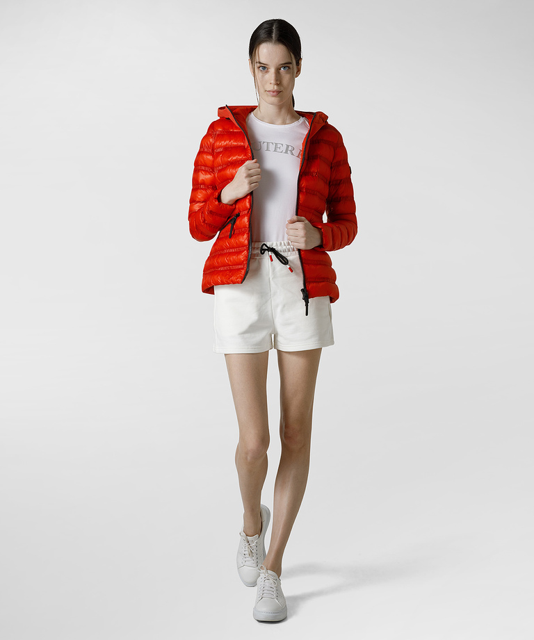 Slim fit dual fabric down jacket - Primaloft Jackets | Peuterey