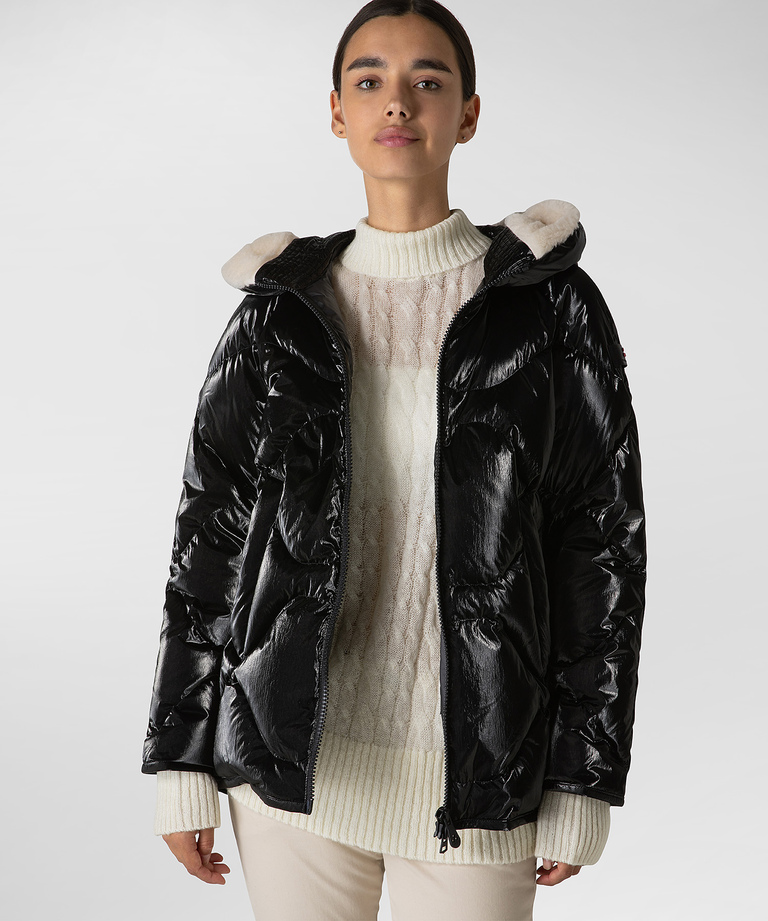 Quilted jacket with pearl effect - Down Jackets | Peuterey