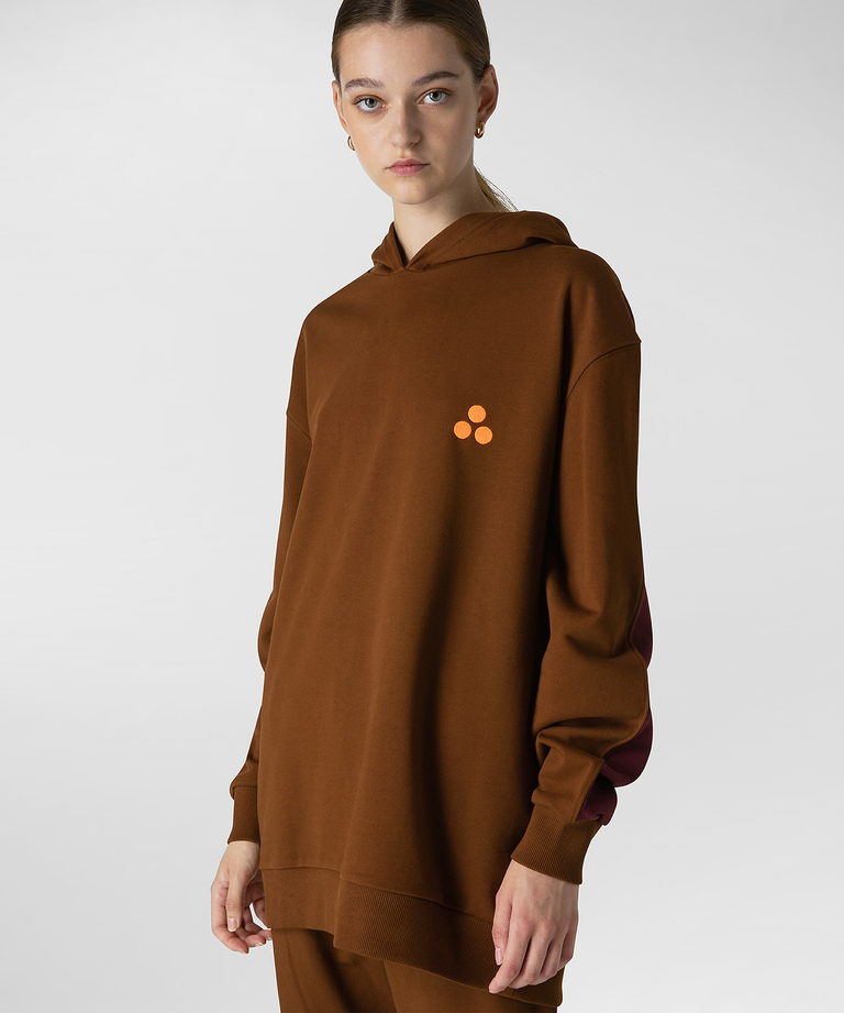 Colour block cotton sweatshirt - Women's Clothing | Peuterey