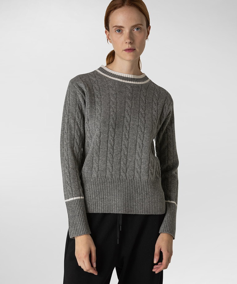 100% Merino wool round neck - Top and Sweatshirts | Peuterey