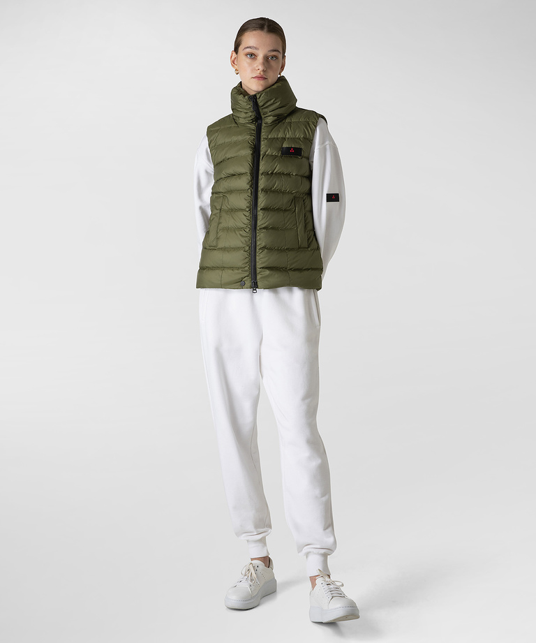 100% recycled polyester down vest - Down Jackets | Peuterey