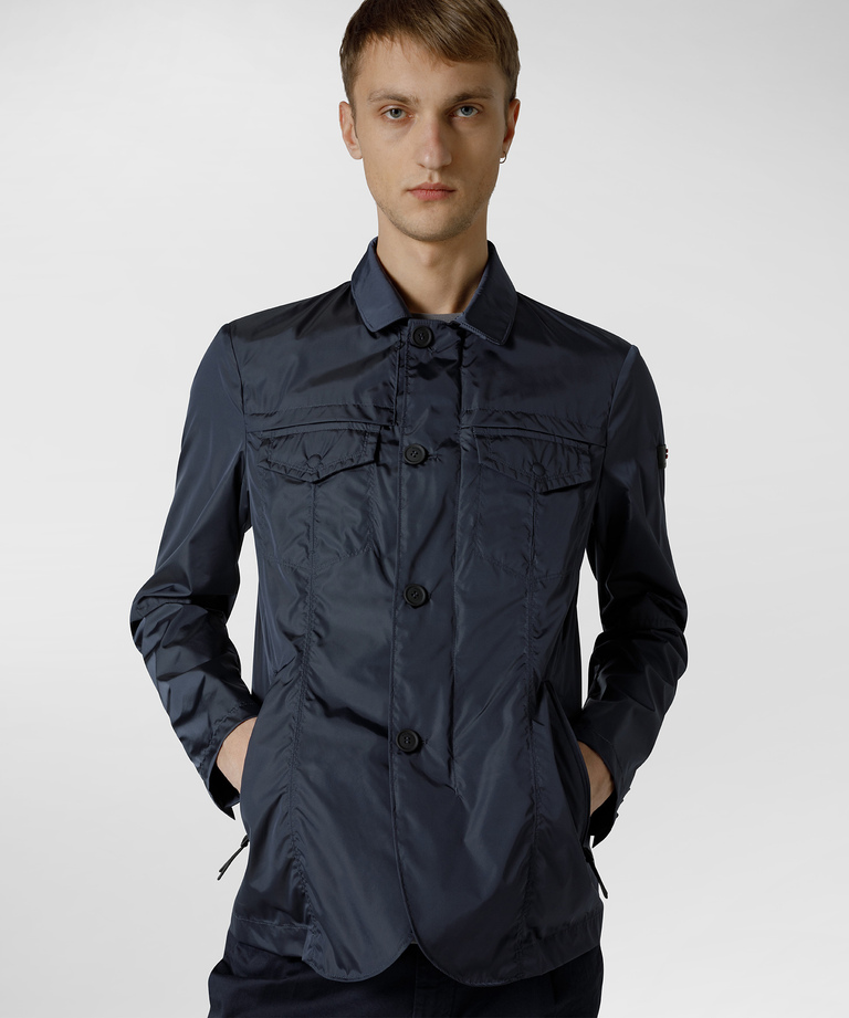 Field jacket in nylon ad effetto cangiante - saldi uomo | Peuterey