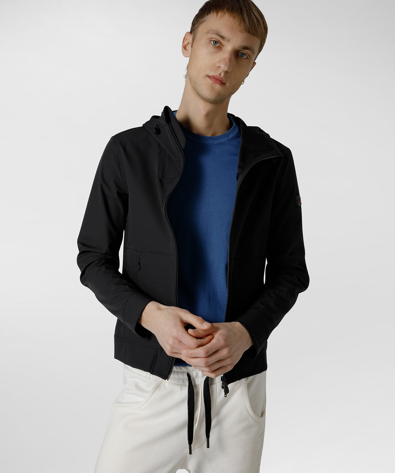 Regular fit smooth bomber jacket - Down Jackets | Peuterey